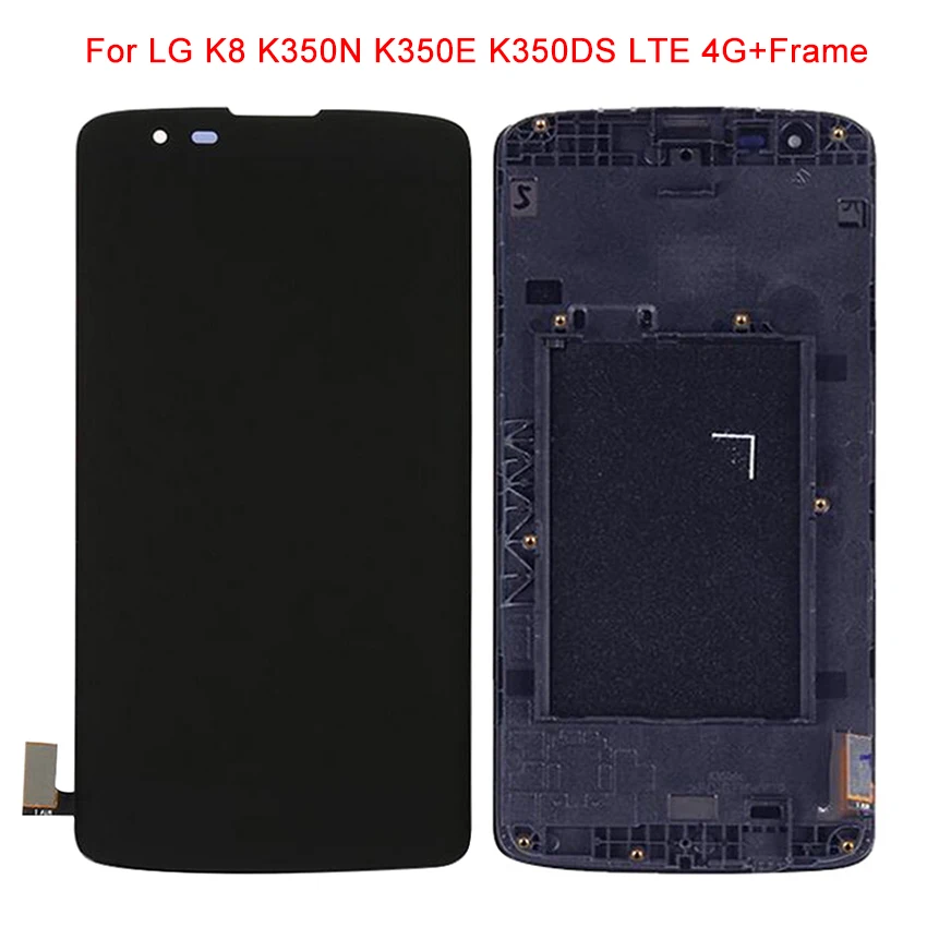 ЖК дисплей с сенсорным экраном и дигитайзером в сборе для LG K8 2016 K350N K350E K350DS