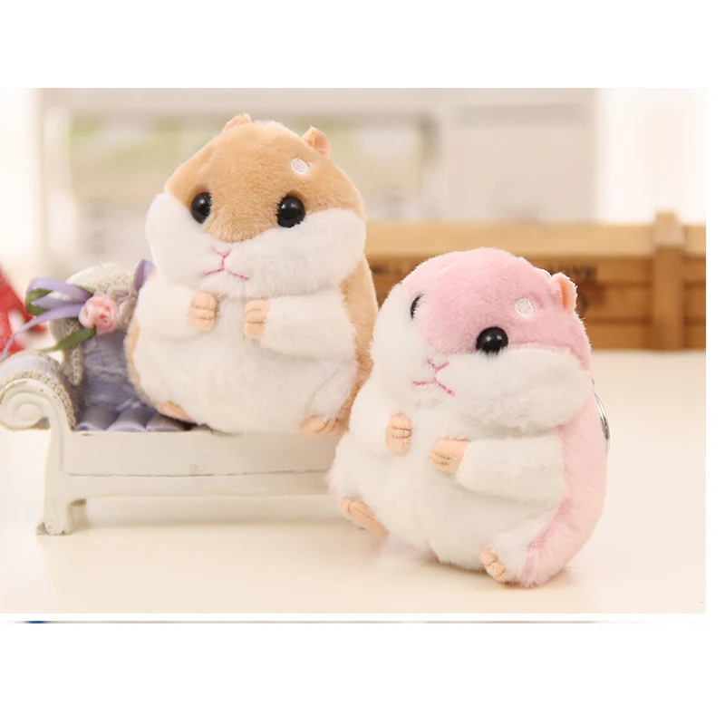 

1PCS Animal Cute Colors Mouse Plush Doll KeyChain Lovely Toys Christmas Present for Kids
