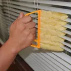 Жалюзи окна чище очиститель для занавесок на выходе автомобильного кондиционера, Очиститель многофункциональная Чистящая Щетка для открытия щетка для чистки