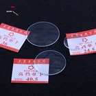 Оптовая продажа, 2 шт.лот, однокупольное стекло для часов, одностороннее изогнутое минеральное стекло для часов, 36 мм  45,5 мм однокупольное стекло для часов