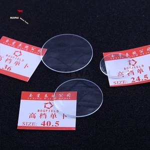 Оптовая продажа, 2 шт.лот, однокупольное стекло для часов, одностороннее изогнутое минеральное стекло для часов, 36 мм  45,5 мм однокупольное стекло для часов