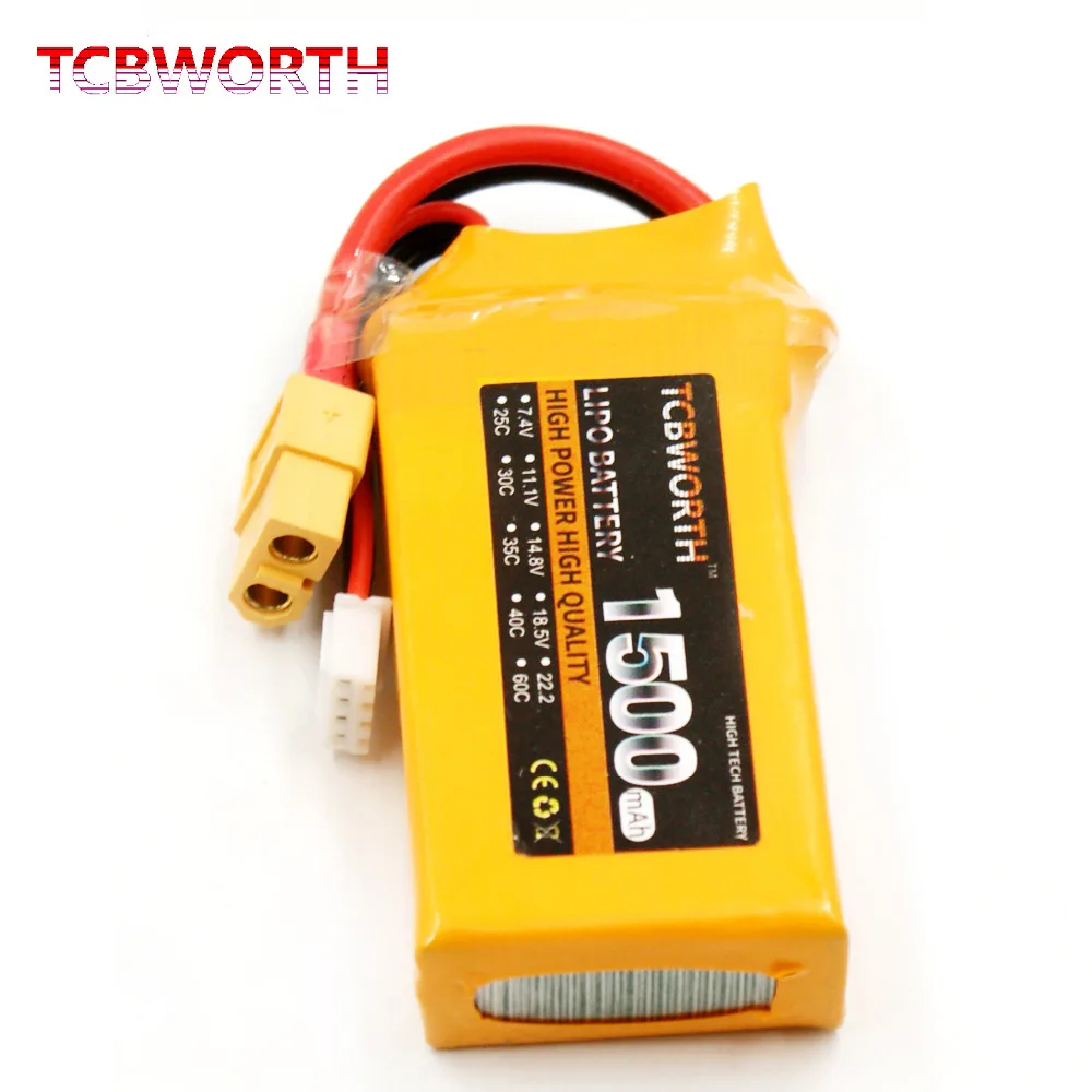 Аккумулятор LiPo 2 шт./упак. батарея 3S 11 1 В 1500 мАч 25C 35C 60C для радиоуправляемого