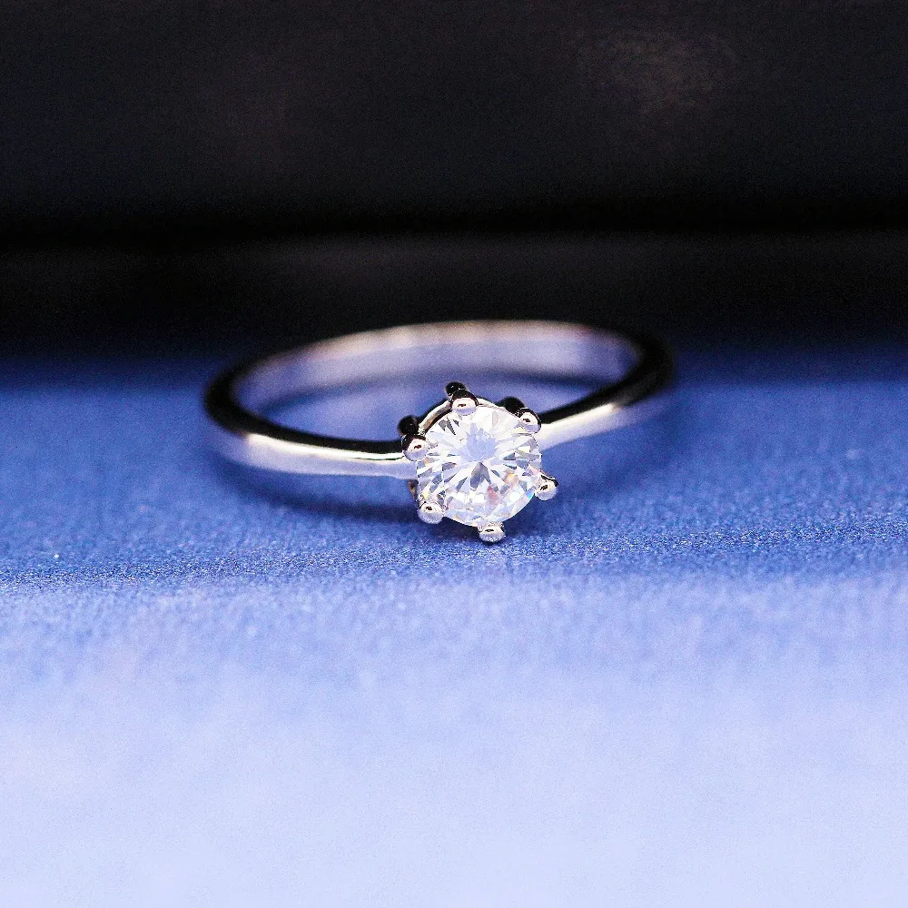 Скидка 5% обручальные кольца для женщин влюбленных подарок серебряный Цвет