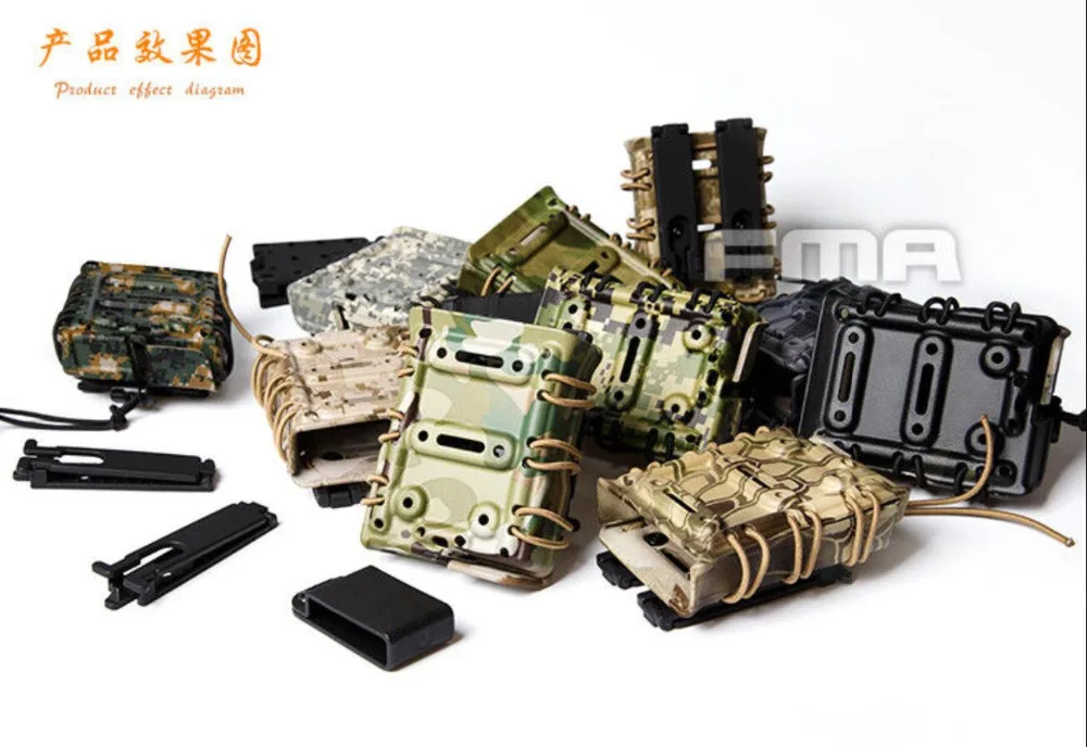 FMA Camo Scorpion винтовка Mag Один Подсумок Carrier 7 62 для системы Molle/пояс|fma|carrier |