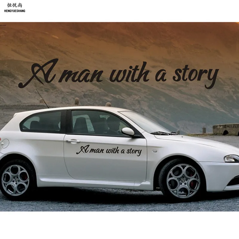 Человек с история Наклейки для автомобиля BMW E46 E52 E53 E60 E90 F01 F20 F10 F30 F15 X1 X3 x5 X6