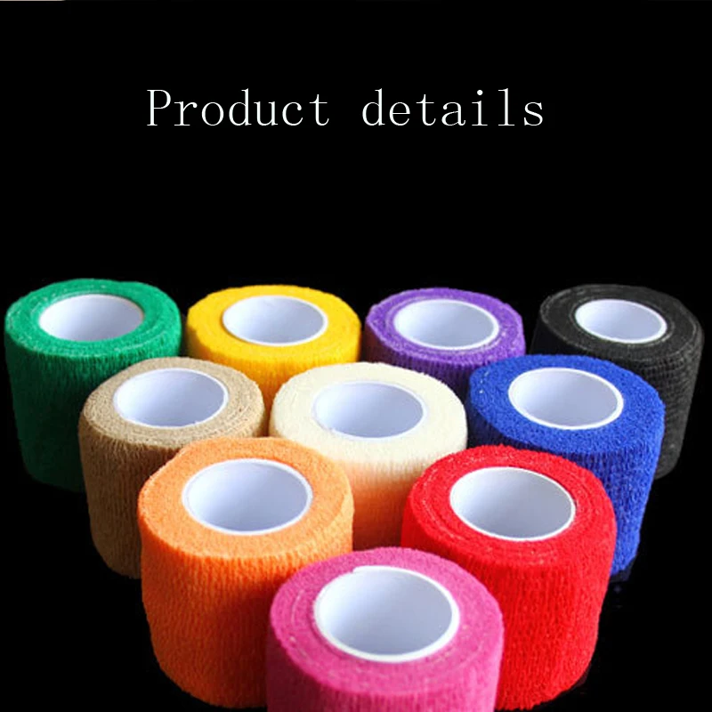 10 шт. одноразовые самоклеящиеся эластичные ленты для ручек|tattoo grip bandage|tattoo