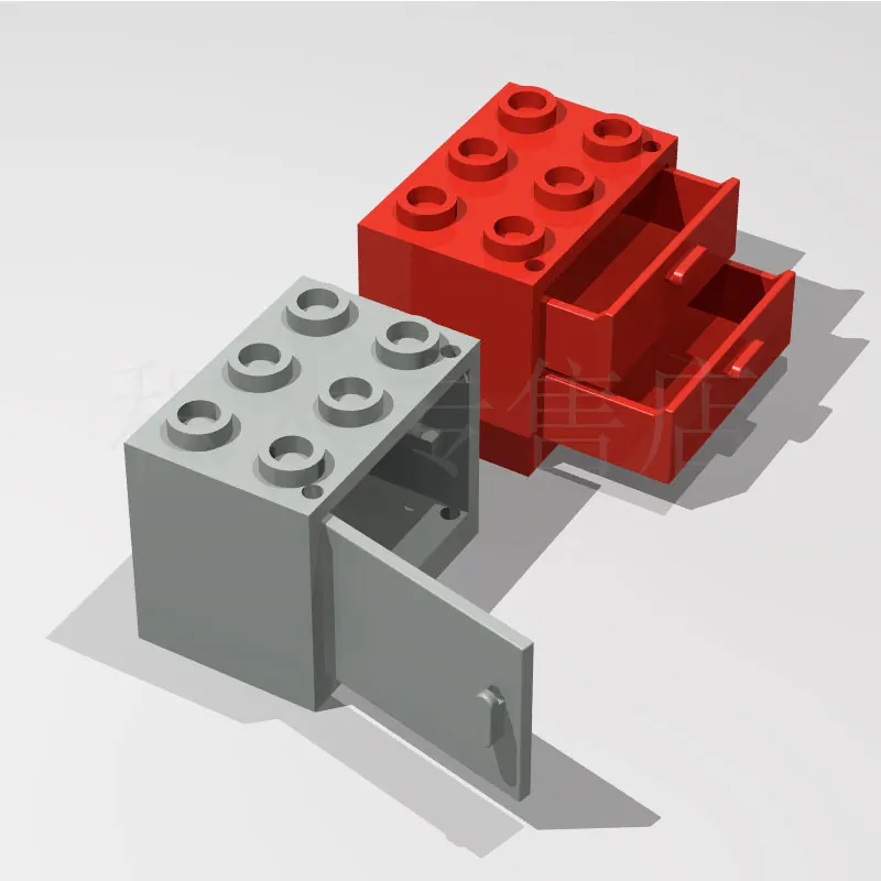 2 комплекта MOC люди строительные блоки аксессуары для дома улучшение 92410 4536/4532 2x3x2