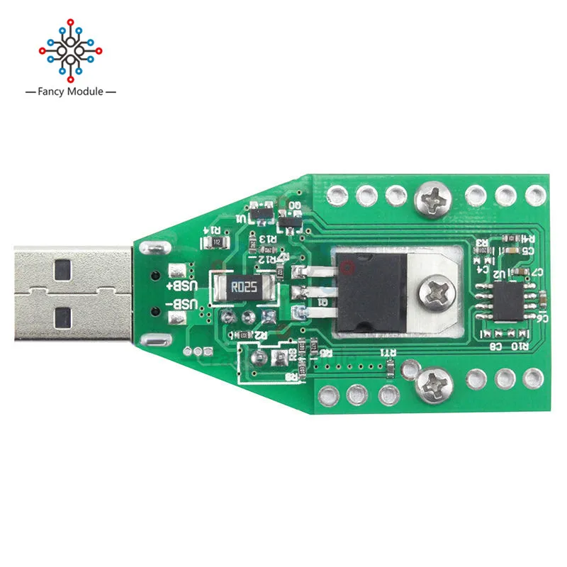 Электронный тестовый резистор 15 Вт DC 3 в-21 в USB интерфейс тестер емкости разряда
