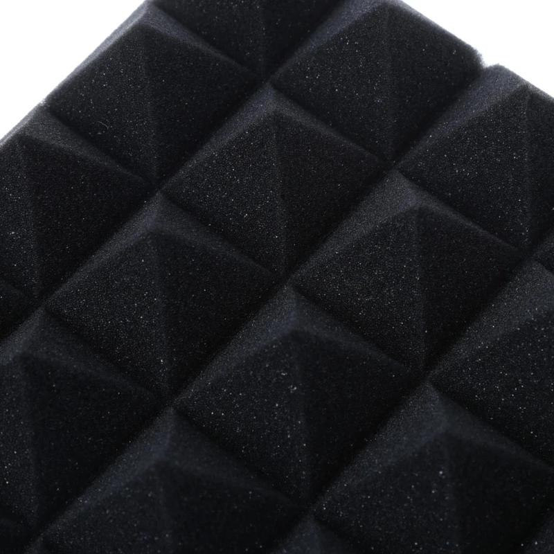 OOTDTY 30x30x5 см звукоизоляция пена Студия Акустическая обработка звука поглощение