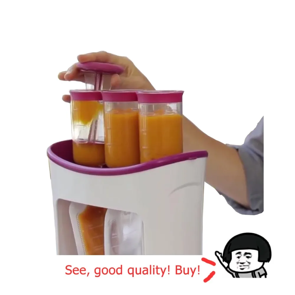 Squeeze пищевая станция для детей пожилого возраста контейнеры хранения продуктов