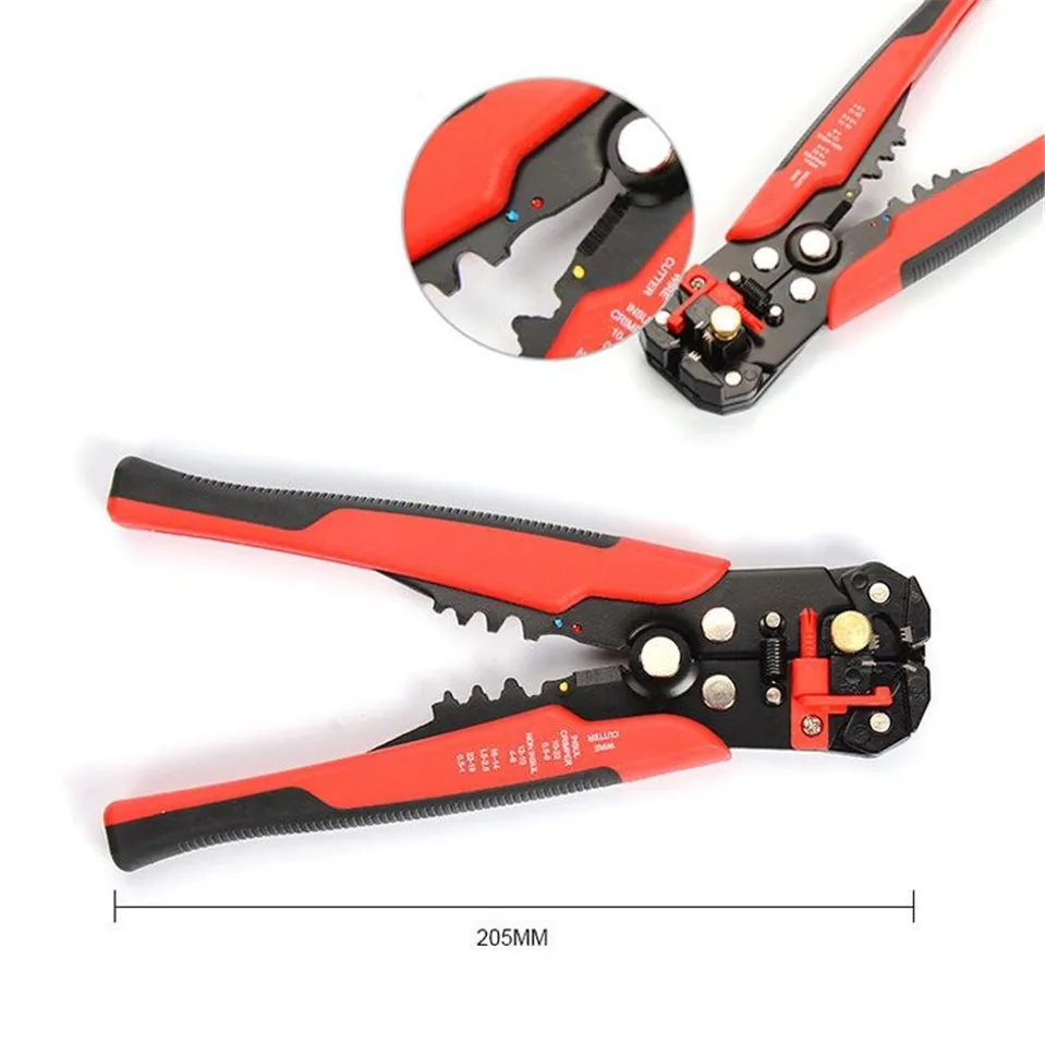 Cable Wire Stripper Cutter Crimper Automatic Multifunctional Crimping Stripping Plier Tools Electric | Инструменты