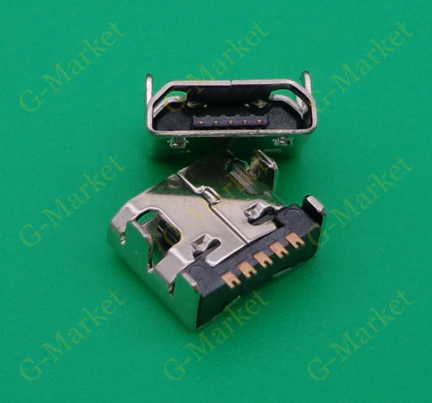 50x Micro USB разъем для зарядки LG Optimus L4 E440 E445 E960 Nexus 4|connector usb|connector chargeconnector socket |