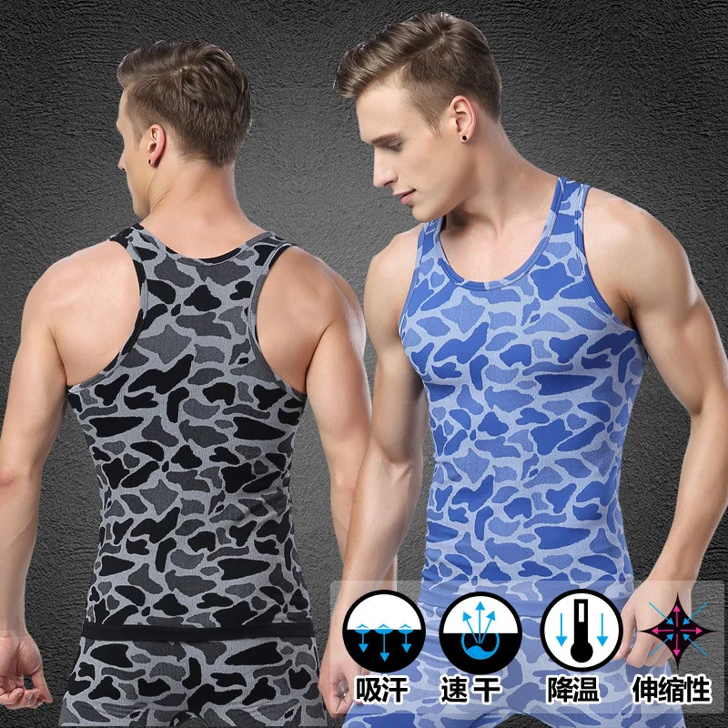 Мужская компрессионная футболка Pro быстросохнущая для тренажерного зала фитнеса