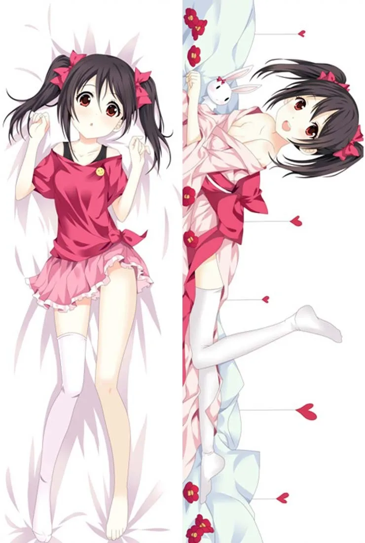 A Японское аниме Yazawa Nico Love Live! Отаку Подушка «Dakimakura» крышка Чехол обниматься тела чехол s - Цвет: A