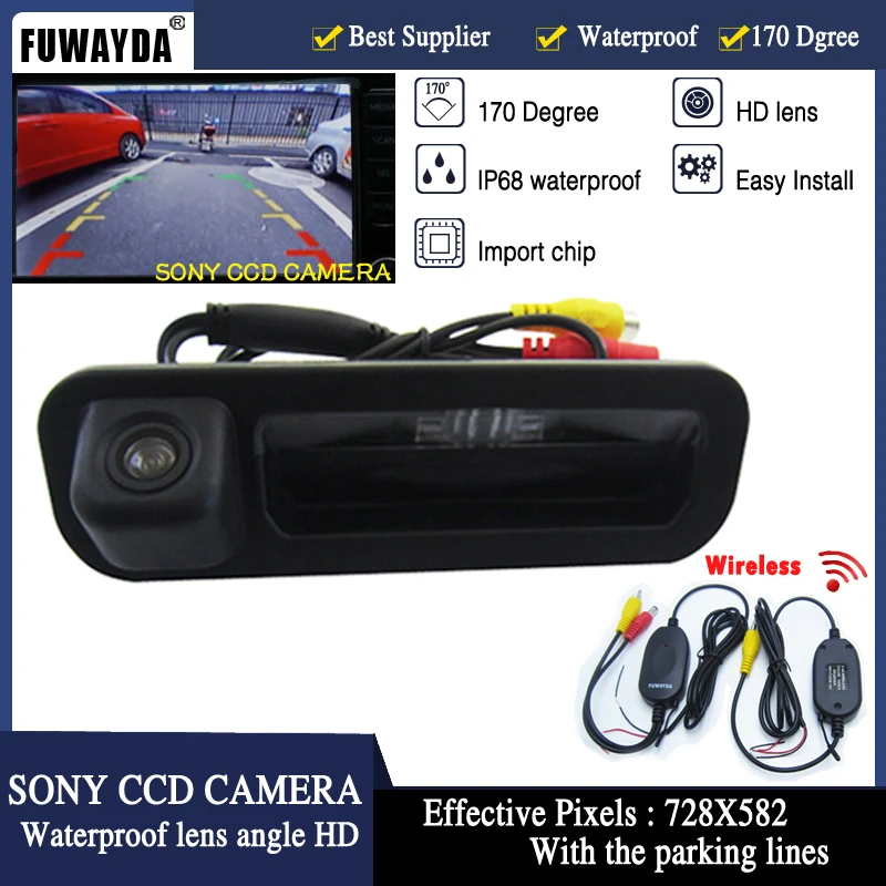 FUWAYDA 170 ''широкоугольный автомобильные аксессуары SONY HD CCD Автомобильная камера