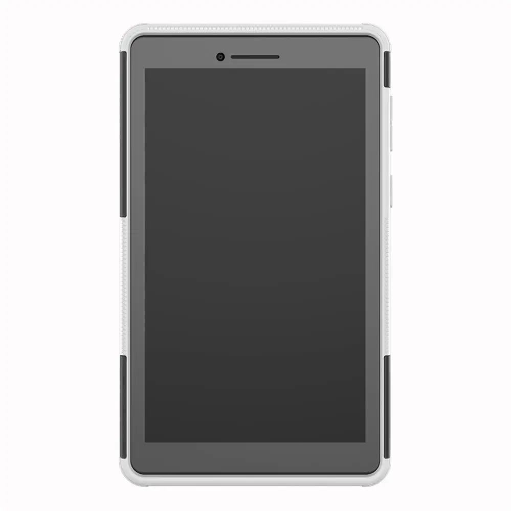 Гибридный армированный силиконовый чехол XSKEMP с подставкой для планшета Lenovo Tab E7