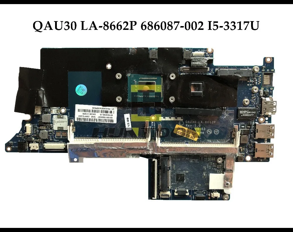Высокое качество 686087 002 для HP Envy4 Envy 6 Series Материнская плата ноутбука 001 QAU30 LA 8662P SR0N8