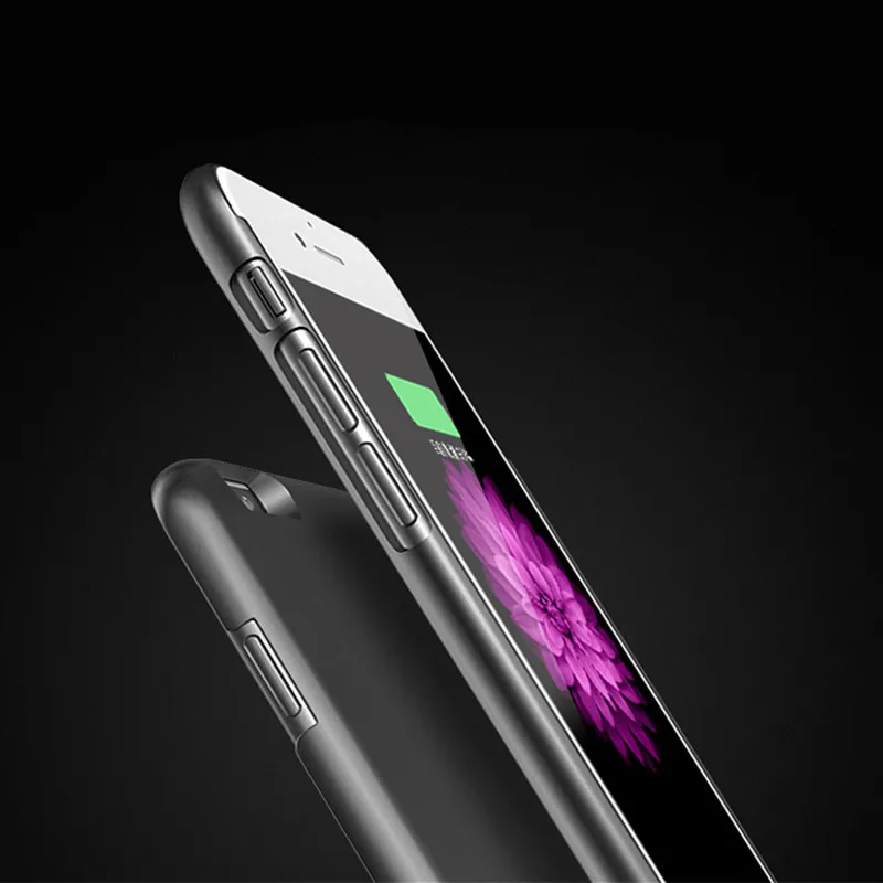 Для Apple iphone 7 plus Батарея Кейс 2000 мАч Ультратонкий смарт Внешний Портативный