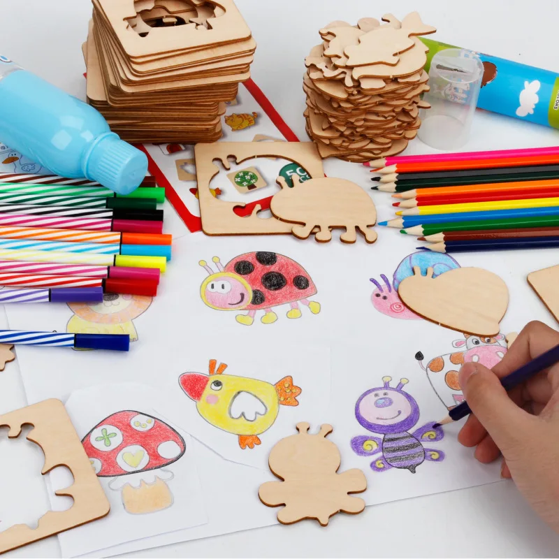 Детские акварельные мазки набор инструментов для граффити раннего развития