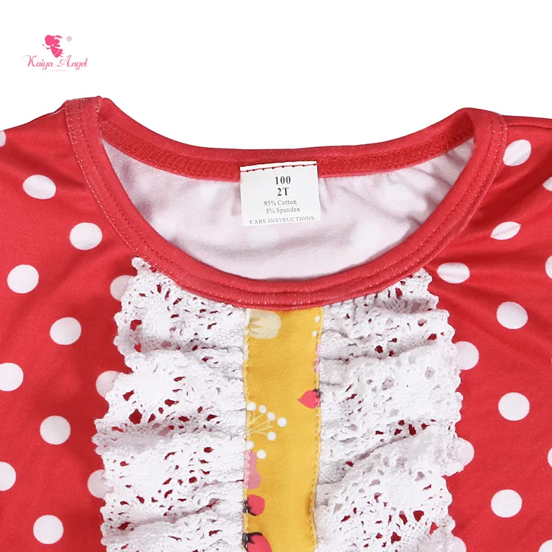 Kaiya Angel/2018 оптовая продажа с фабрики новый дизайн Детский комбинезон красной