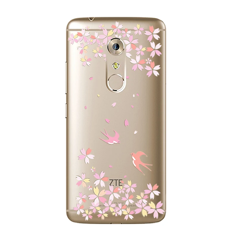 DIY чехол для телефона ZTE Axon 7 Mini A2017 Nubia Z11 MAX Z9 Мягкий ТПУ с принтом животных семьи|phone
