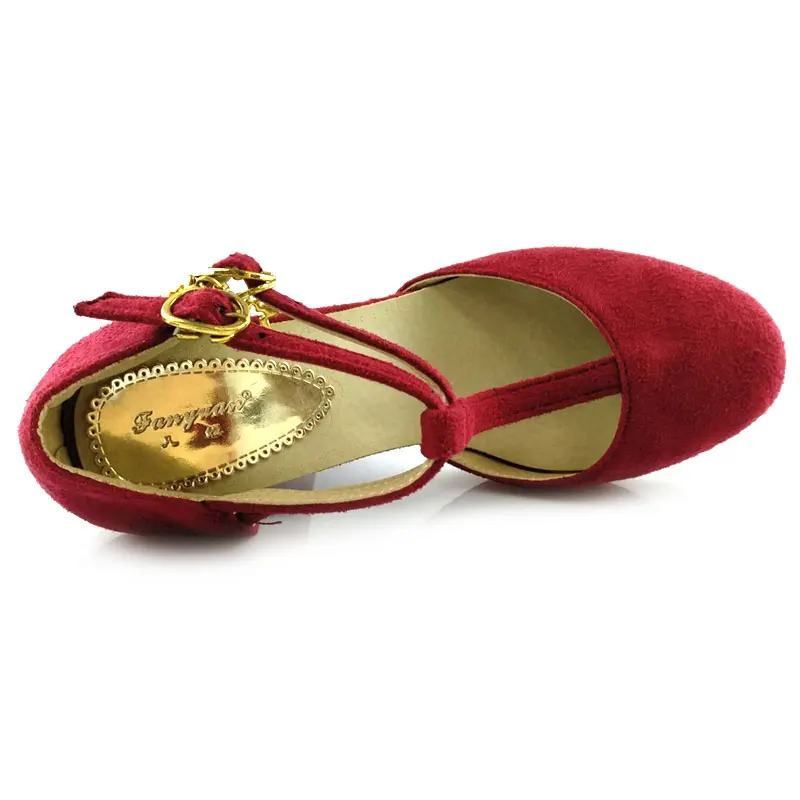 Fanyuan/Популярные весенне летние женские туфли лодочки на толстом каблуке из