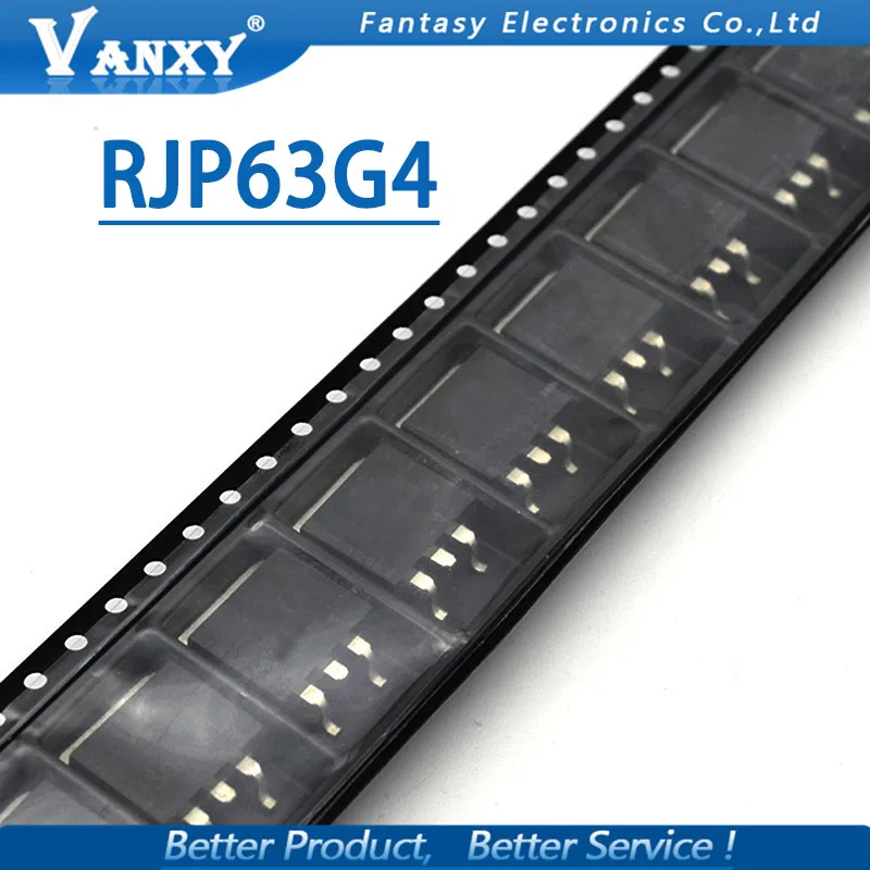 10 шт. RJP63G4 TO-263 63G4 TO263 IGBT 600V новый оригинальный | Электронные компоненты и