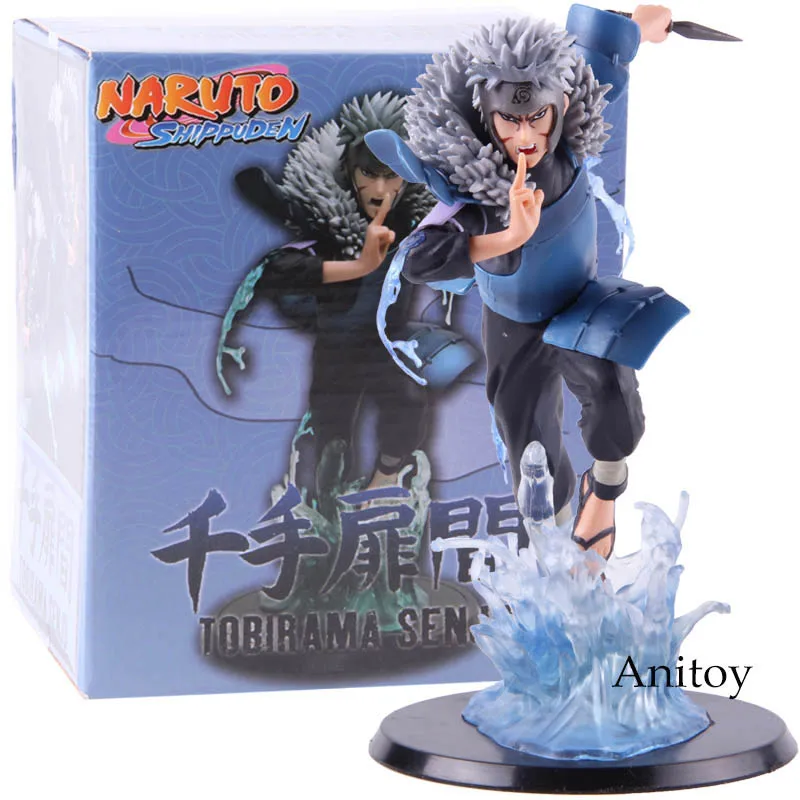 B with retail box Горячая Игрушка Аниме Наруто Shippuden Hokage Hashirama Senju Tobirama Senju фигурка Коллекционная модель игрушки подарок - Цвет: B with retail box