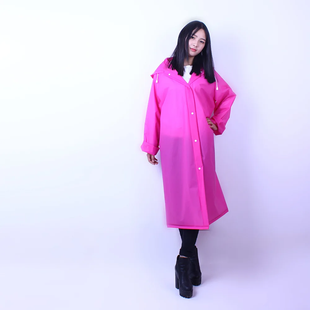 

Transparent Raincoat Women Women Outdoor Travel Rainwear Waterproof Disposable Camping Hooded Ponchos Plastic Rain Cover