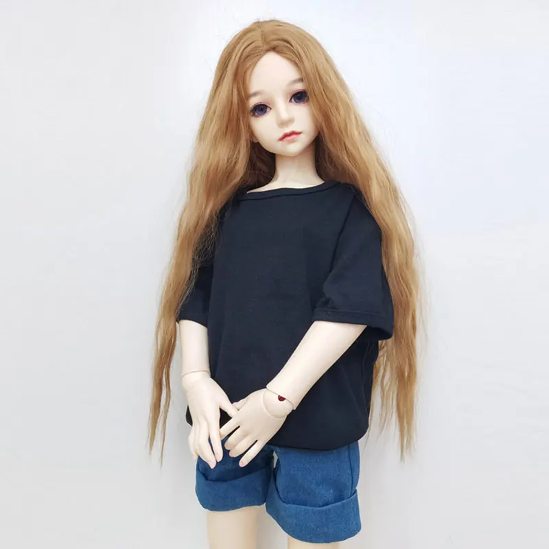 Кукла Одежда хлопок футболка платье аксессуары для 1/6 1/3 1/4 BJD пальто для куклы Подарки для детей