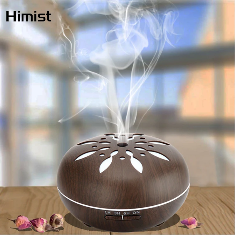 

Home 550ml Aroma Essential Oil Diffuser Led Light Mist Maker Forgger Ultrasonic Diffuser Aromatherapy Cool Mist Air Humidifier