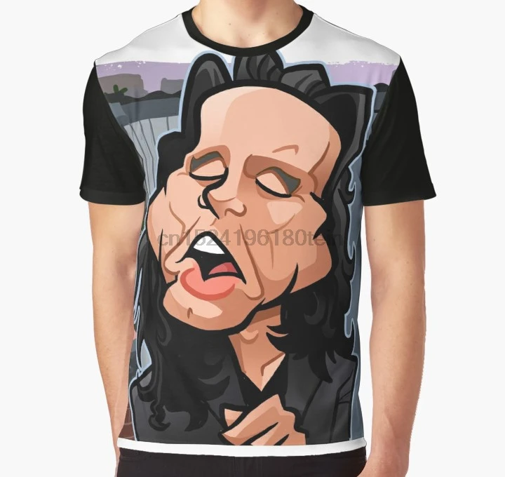 Все над печатью 3D Футболка мужская смешная футболка Caddyshack-Baby Ruth! Полная печать