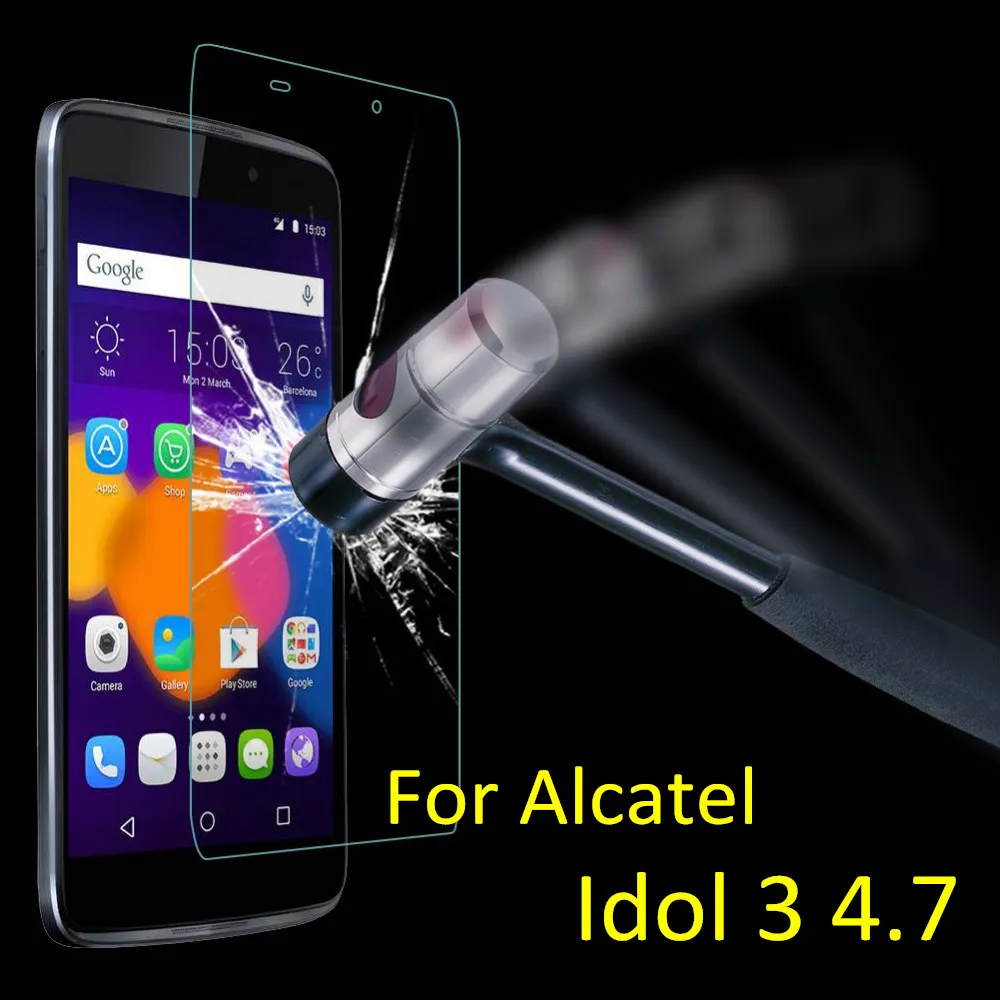 Протектор экрана из закаленного стекла для Alcatel One Touch idol 3 (4 7) 6039A 6039H 6039S 6039W 6039Y 6039