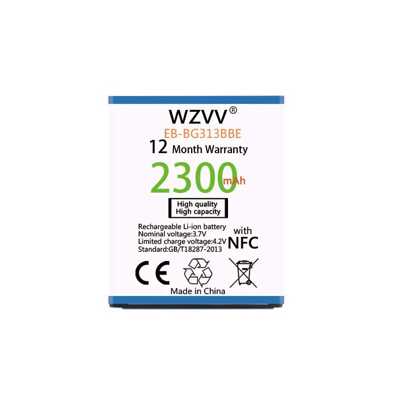 2300 мАч батарея EB BG313BBE для samsung Galaxy ACE 3 4 neo Lite G313H S7272 s7898 S7562C G318H G313m J1 Mini