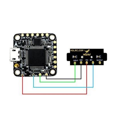 Новый HGLRC Super Mini 1 38g WS2812B LED w/ 5V активный звуковой сигнал поддержка Cleanflight Betaflight