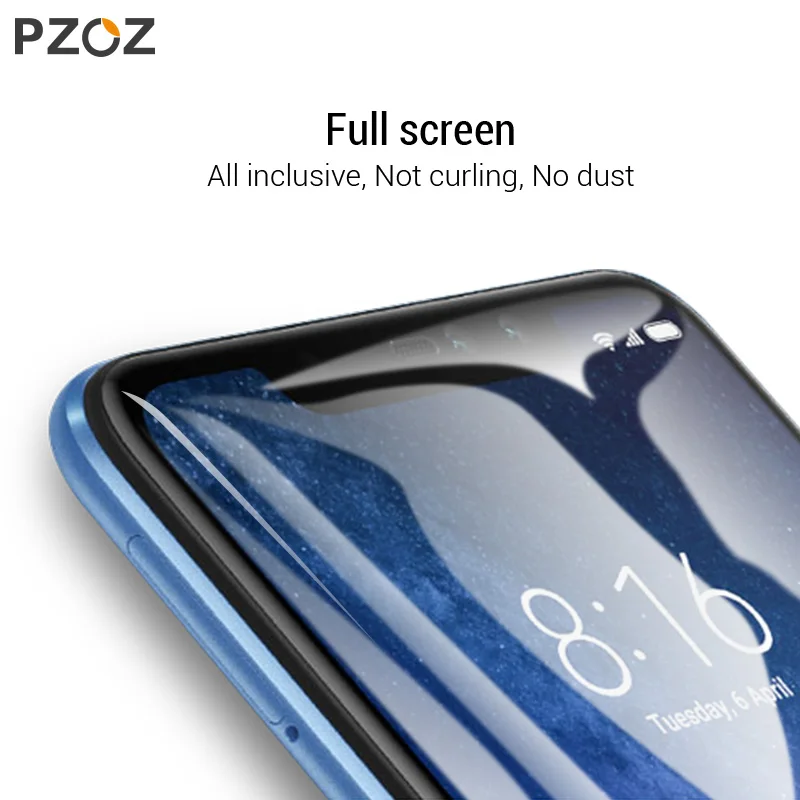PZOZ закаленное стекло для Xiaomi Redmi note 6 Pro защита экрана полное покрытие закаленное стекло для Xiaomi Redmi note6 Pro Стекло 9H