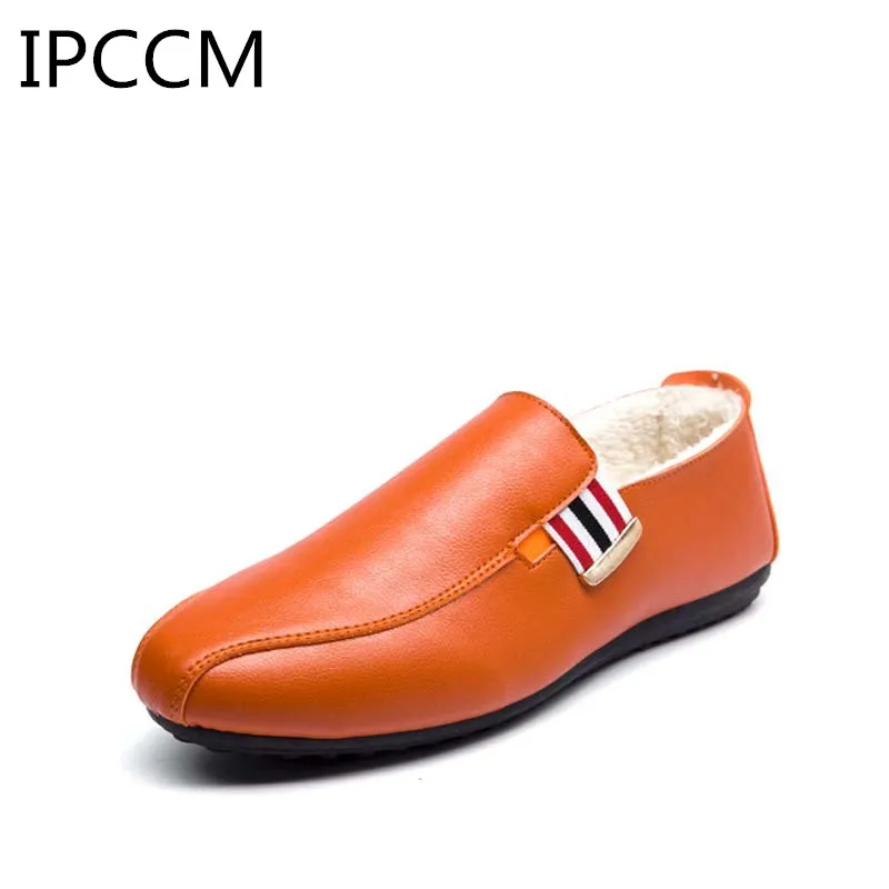 Сезон Зима коллекция 2019 года Корейская версия мужские теплые бархатные ботинки с