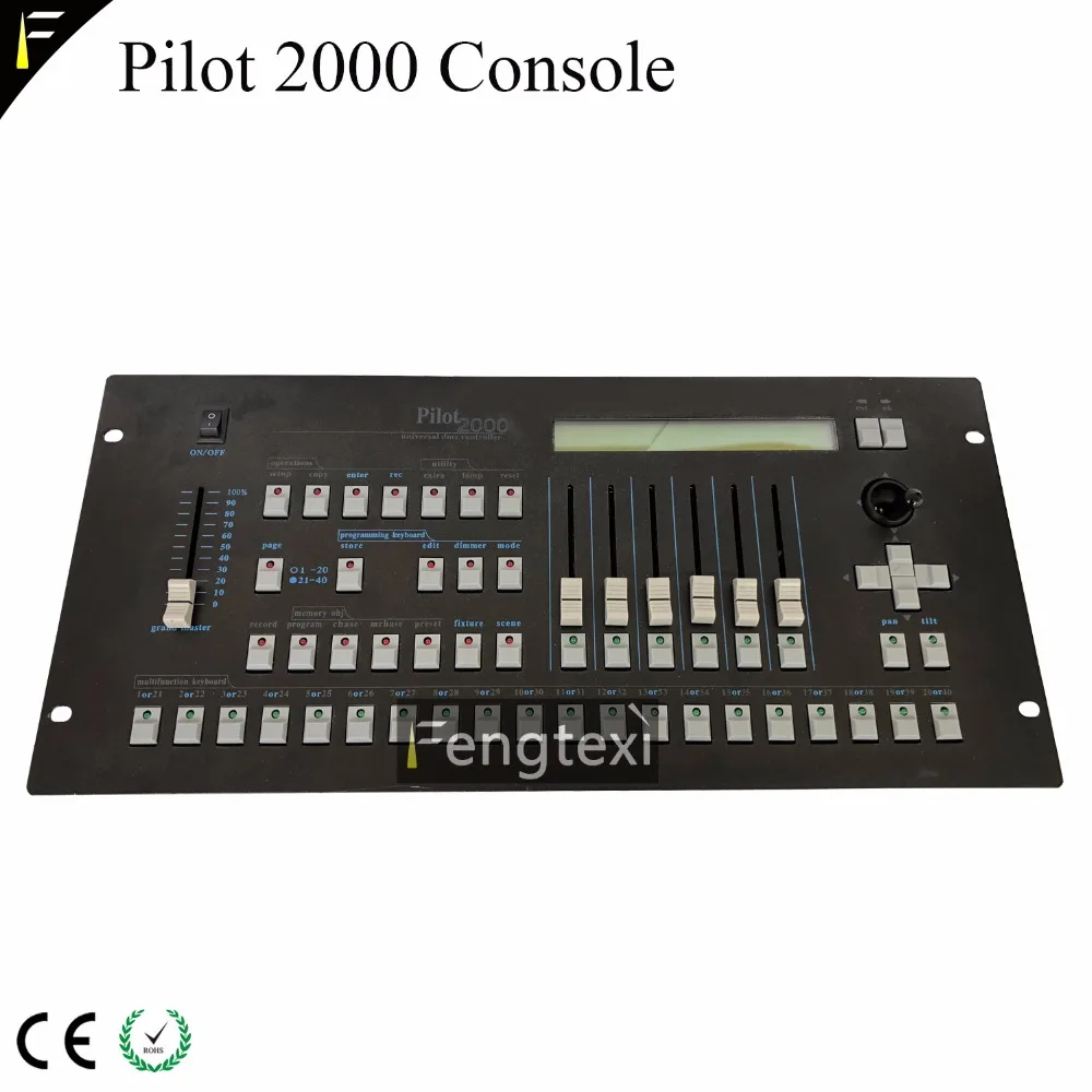 Светильник ing Mixer DMX512 Pilot 2000 Консоль сценический светильник s микшер контроллер Пилот 2000 концерт диджея светильник dmx консоль 192chs
