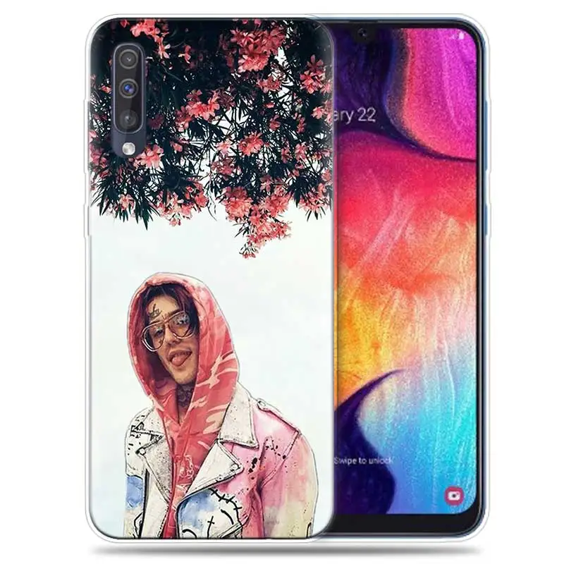 SK-010 Transpatrent силиконовый чехол для samsung Galaxy A50 A70 A30 M30 M20 A10 A20 A40 M20 чехол для телефона с изображением Лила с открытым носком - Цвет: SK-010