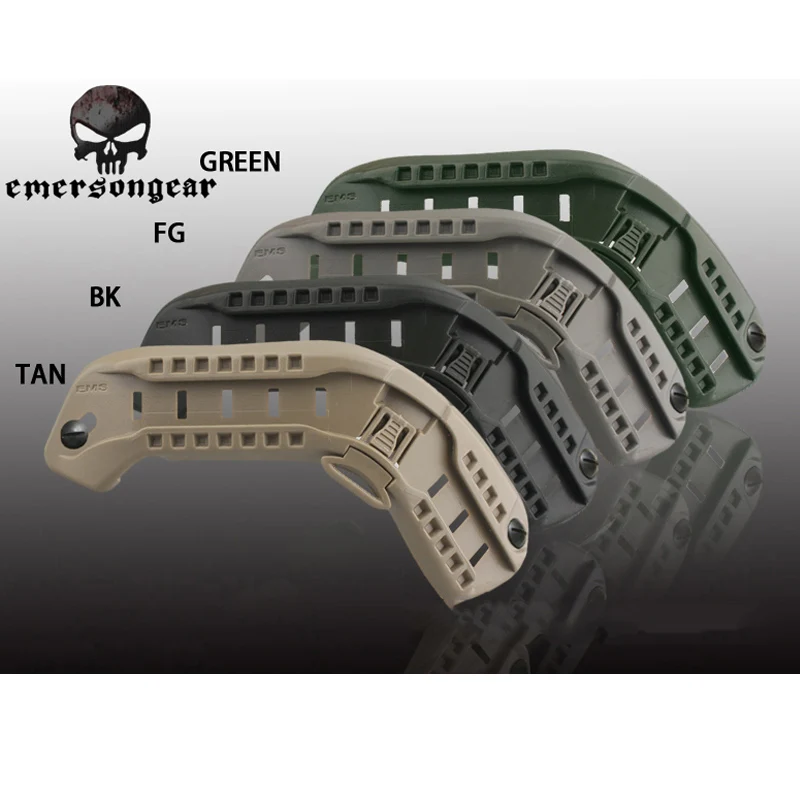 Emersongear Тактический Быстрый Шлем аксессуар ACH-MICH дуга шлема Крепление рельса черный EM8823