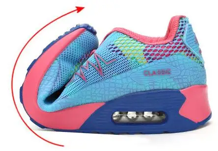 Женские Дышащие туфли на плоской платформе для фитнеса ST43 2018 | Обувь