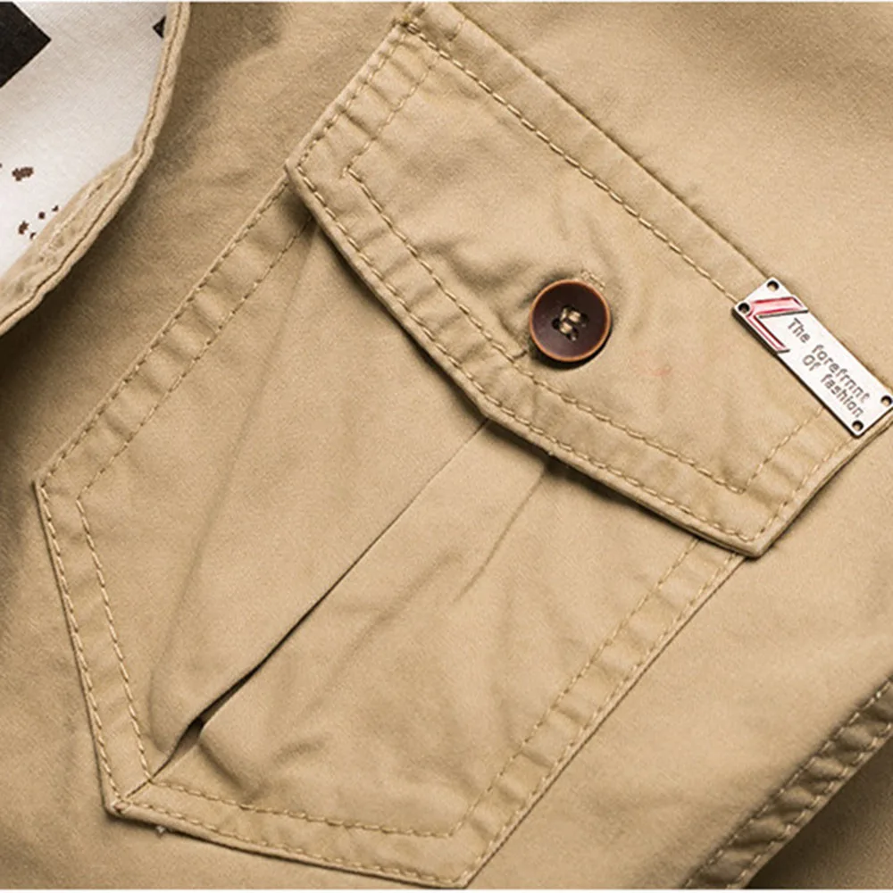 Мужская повседневная хлопковая рубашка с короткими рукавами топ оверсайз в