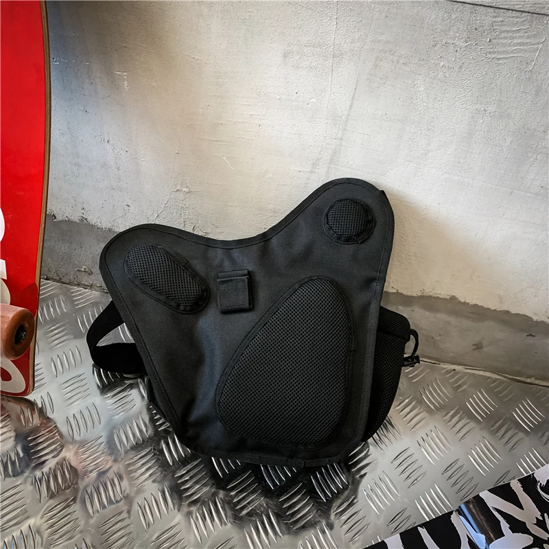 Мужская спортивная сумка на плечо тактическая из ткани Оксфорд с карманами