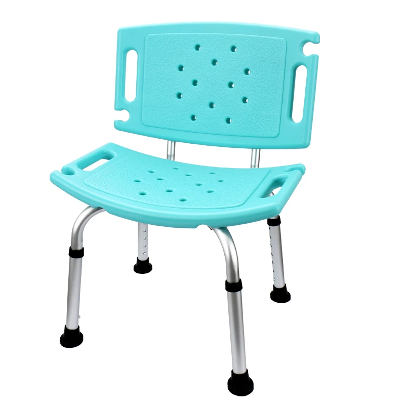 

Aluminium Alloy Reinforcement Prevent Slippery Chair Stable Bathing Rest Stool Pregnant Woman and Old People Safe Shower Stool