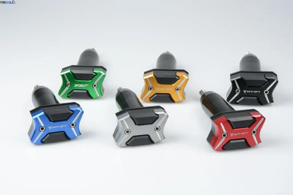 Для Yamaha mt-07 mt07 fz-07 fz07 2016-2014 Moto интимные аксессуары ЧПУ Защита двигателя Pad рамки