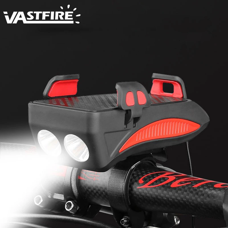 4 в 1 велосипедный фонарь передний телефон GPS навигатор держатель на руль с