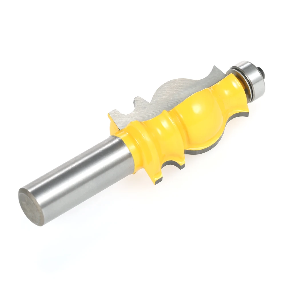 Хвостовик 1/2 дюйма архитектурная лепка фреза с защитой от откидывания обрезка