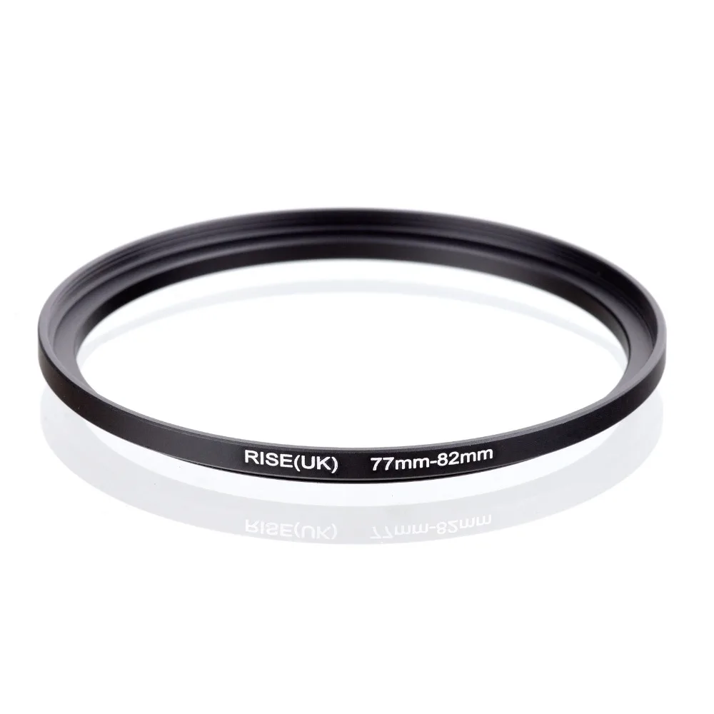 

original RISE(UK) 77mm-82mm 77-82mm 77 to 82 Step Up Ring Filter Adapter black