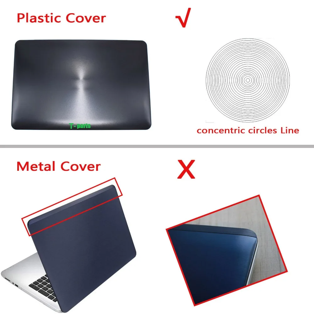 Оригинальная новая 13NB0622AP01 13N0 R7A02 Blk для ASUS A555L X555L K555L F555L задняя крышка сверху чехол