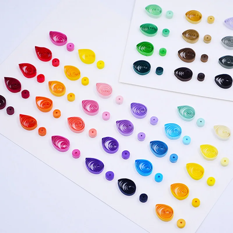 

Black White Gradient Handcraft 5mm Origami Paper Strips Quilling Paper DIY Home Decoration 39cm Long About 100PCs/Set